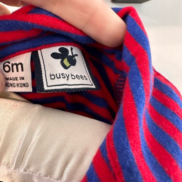 Busy Bee Toddler Boy Hudson Romper. - Picture 5 of 6